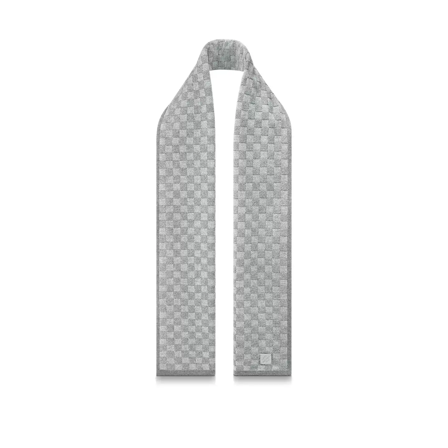 Cheap Louis Vuitton Light Grey M77989 Néo Petit Damier Scarf 0130