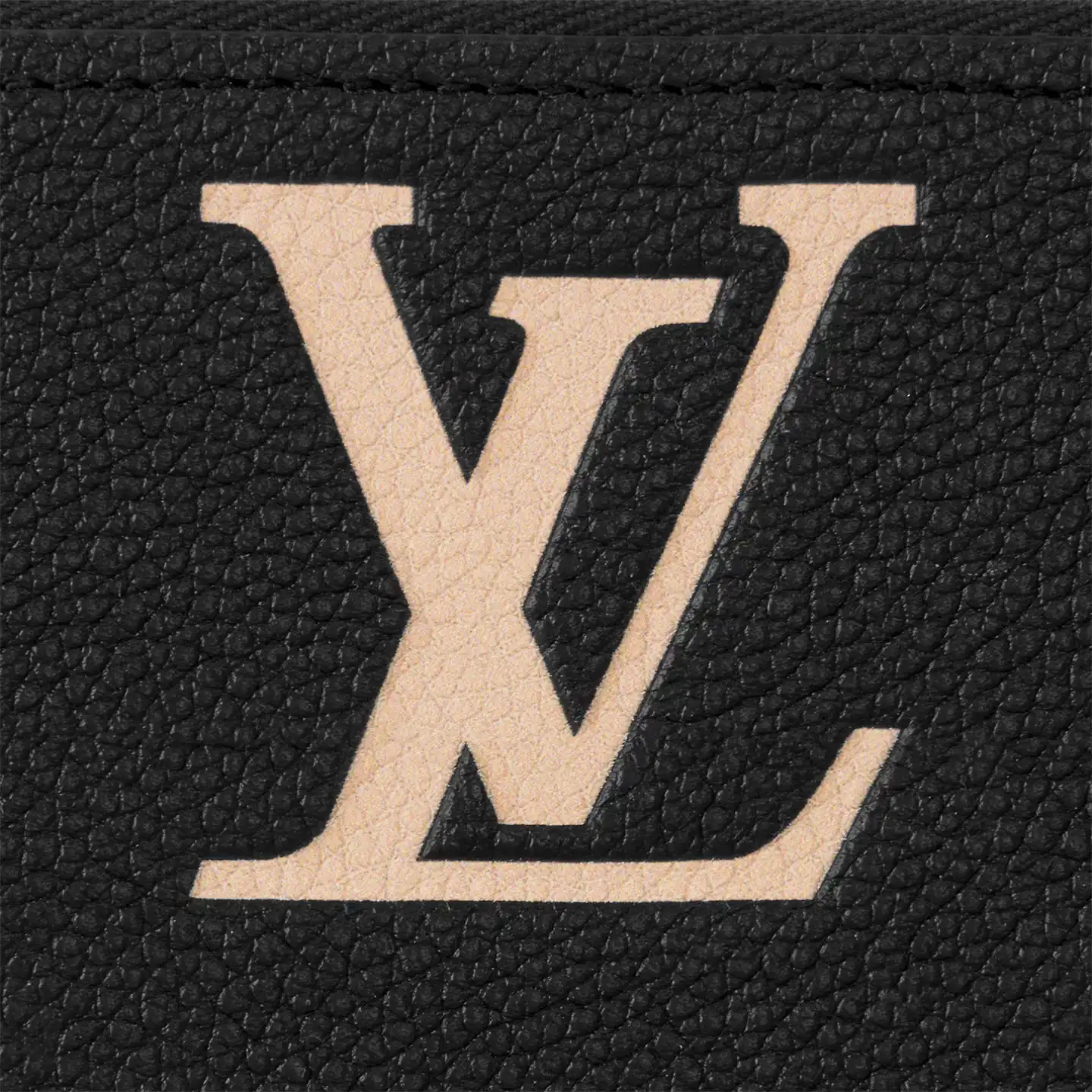 Cheap Louis Vuitton Black Beige M80481 Zippy Wallet 0125