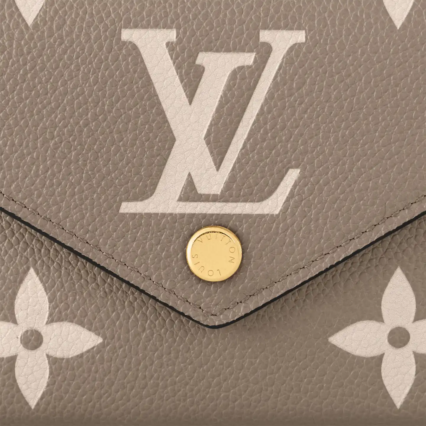 Cheap Louis Vuitton Dove Cream M81861 Victorine Wallet 0123