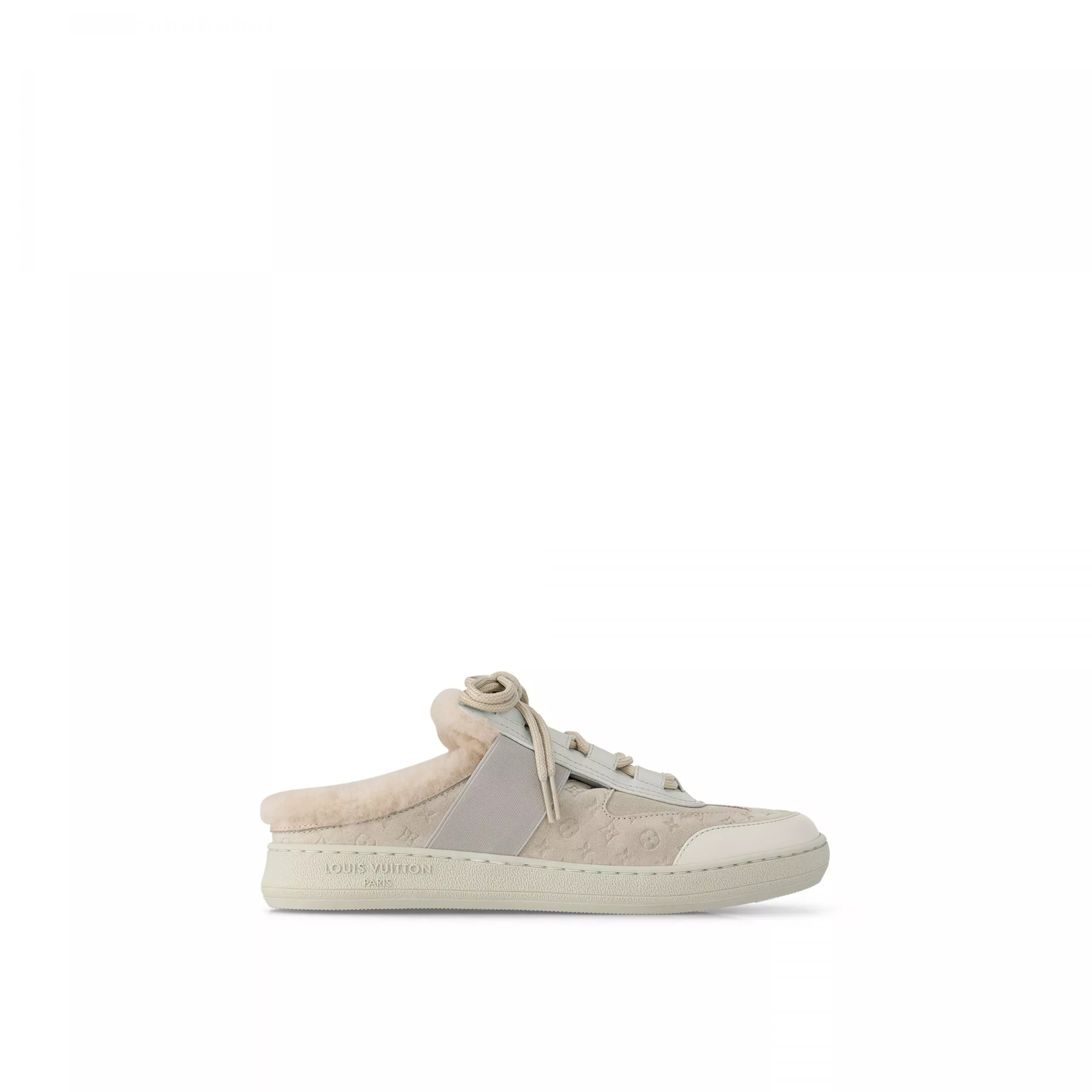 Louis Vuitton FLIGHT MODE Lous Open Back Sneaker Light Gray 1ACADJ 0115