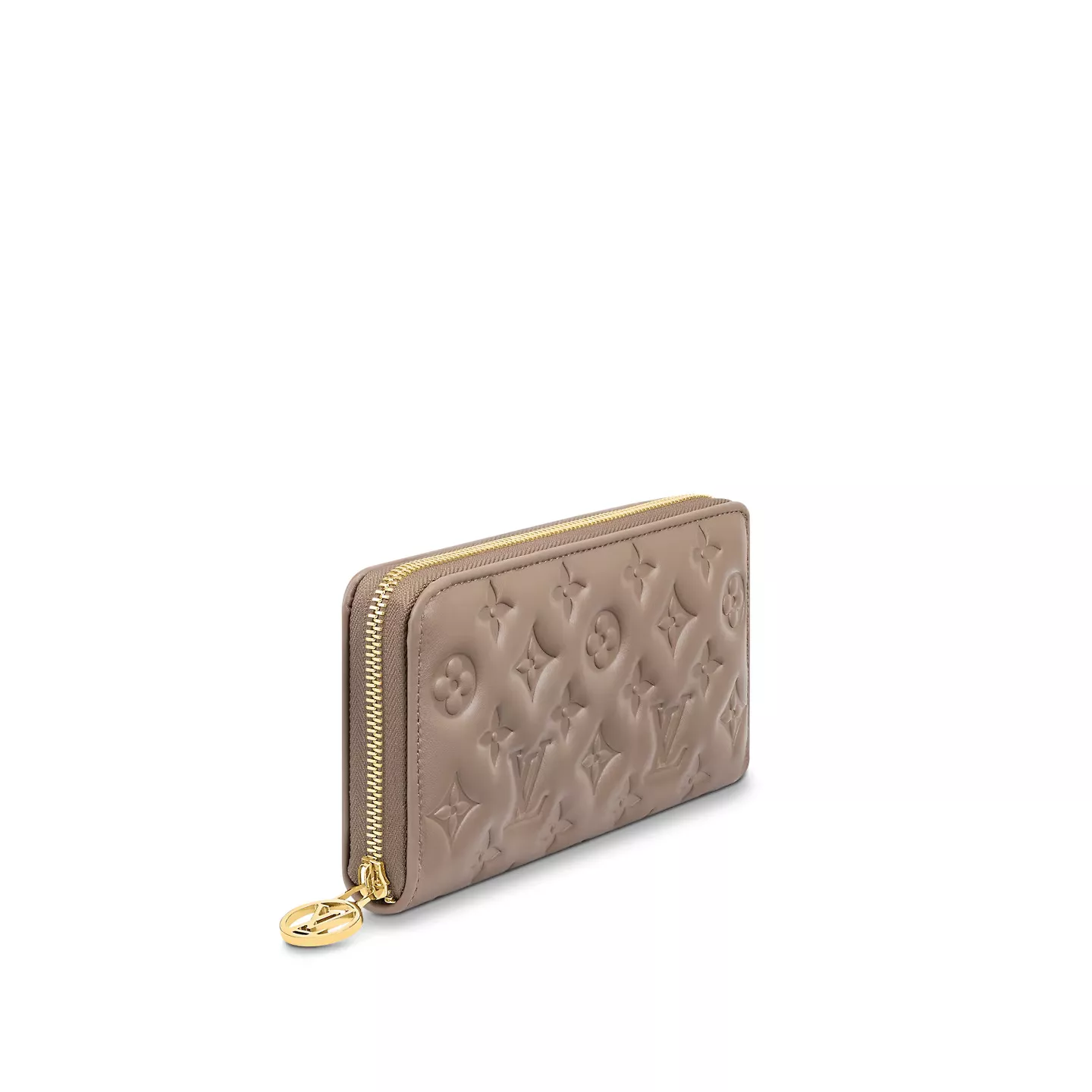 Cheap Louis Vuitton Taupe M81511 Zippy Wallet 0112