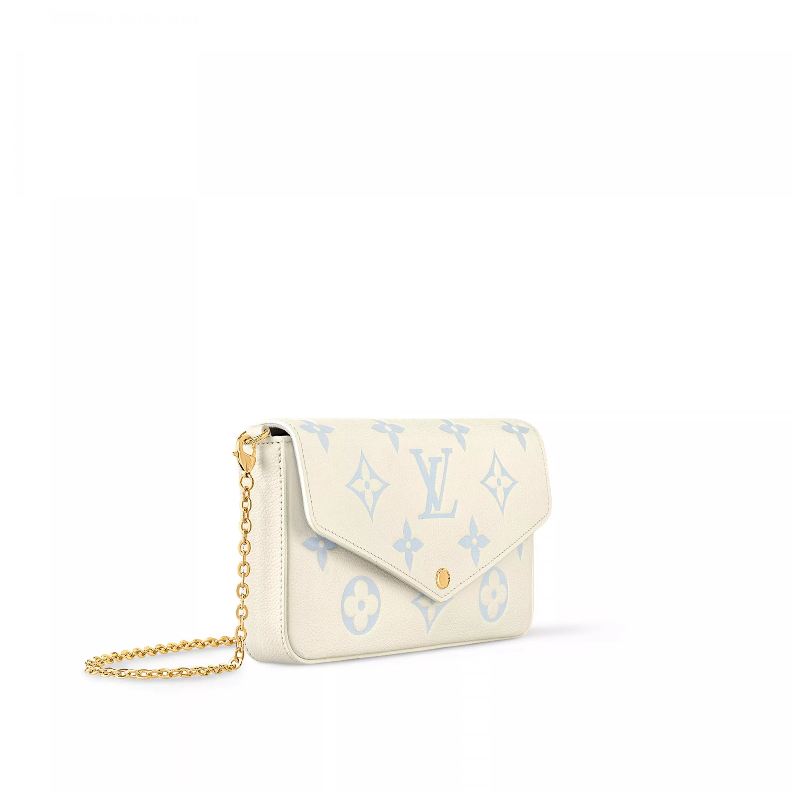 Cheap Louis Vuitton M83025 Félicie Pochette Candy Blue 0116