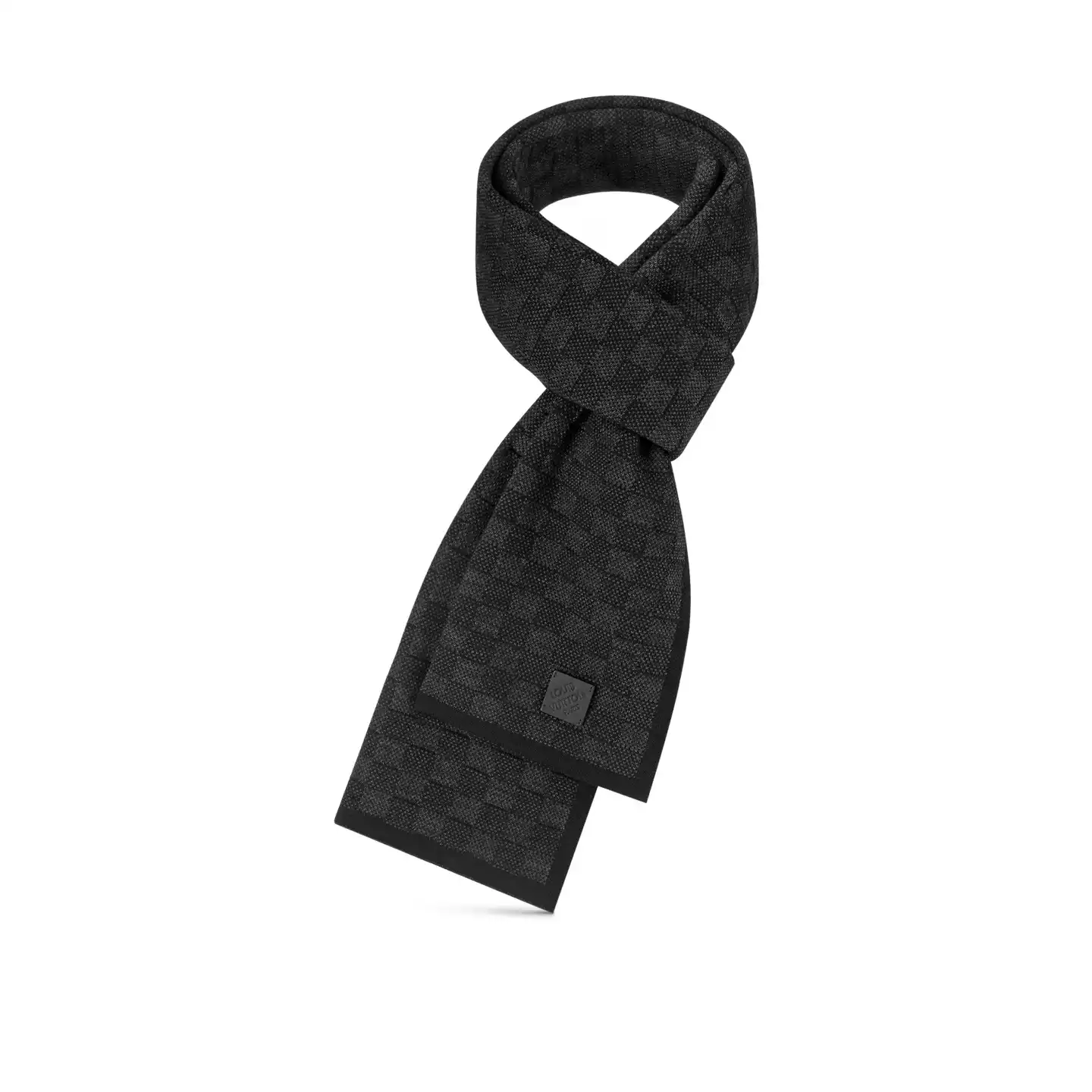 Cheap Louis Vuitton Anthracite M77988 Néo Petit Damier Scarf 0130