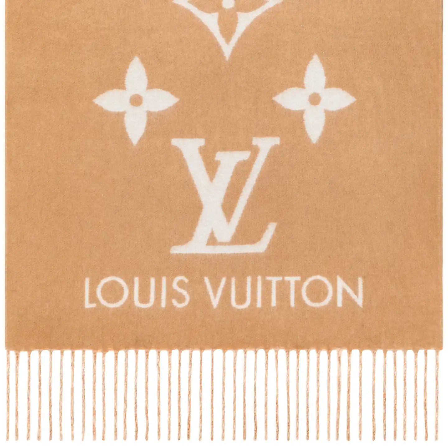 Cheap Louis Vuitton Beige M73675 Reykjavik Gradient Scarf 0130