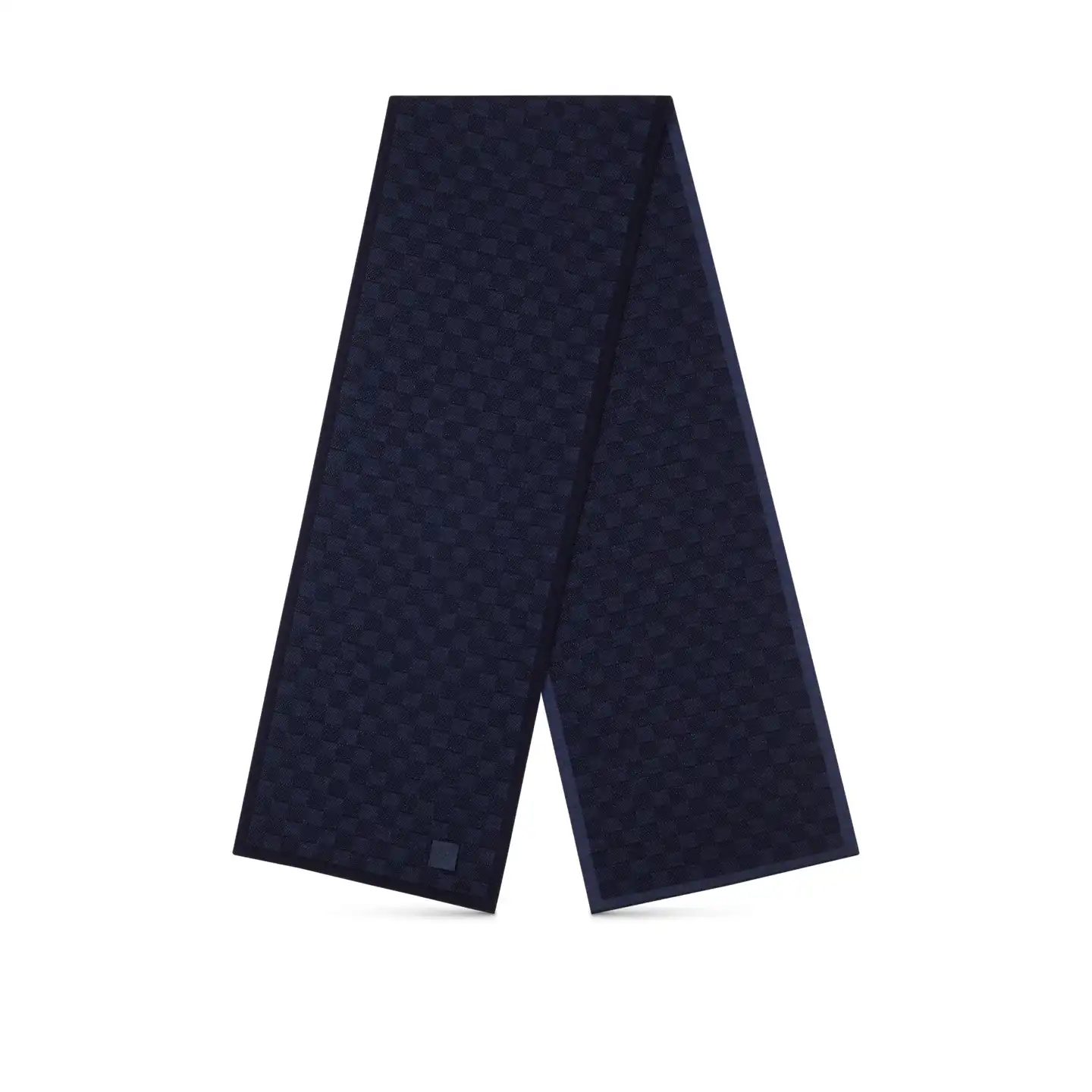 Louis Vuitton Navy M77987 Néo Petit Damier Scarf 0130