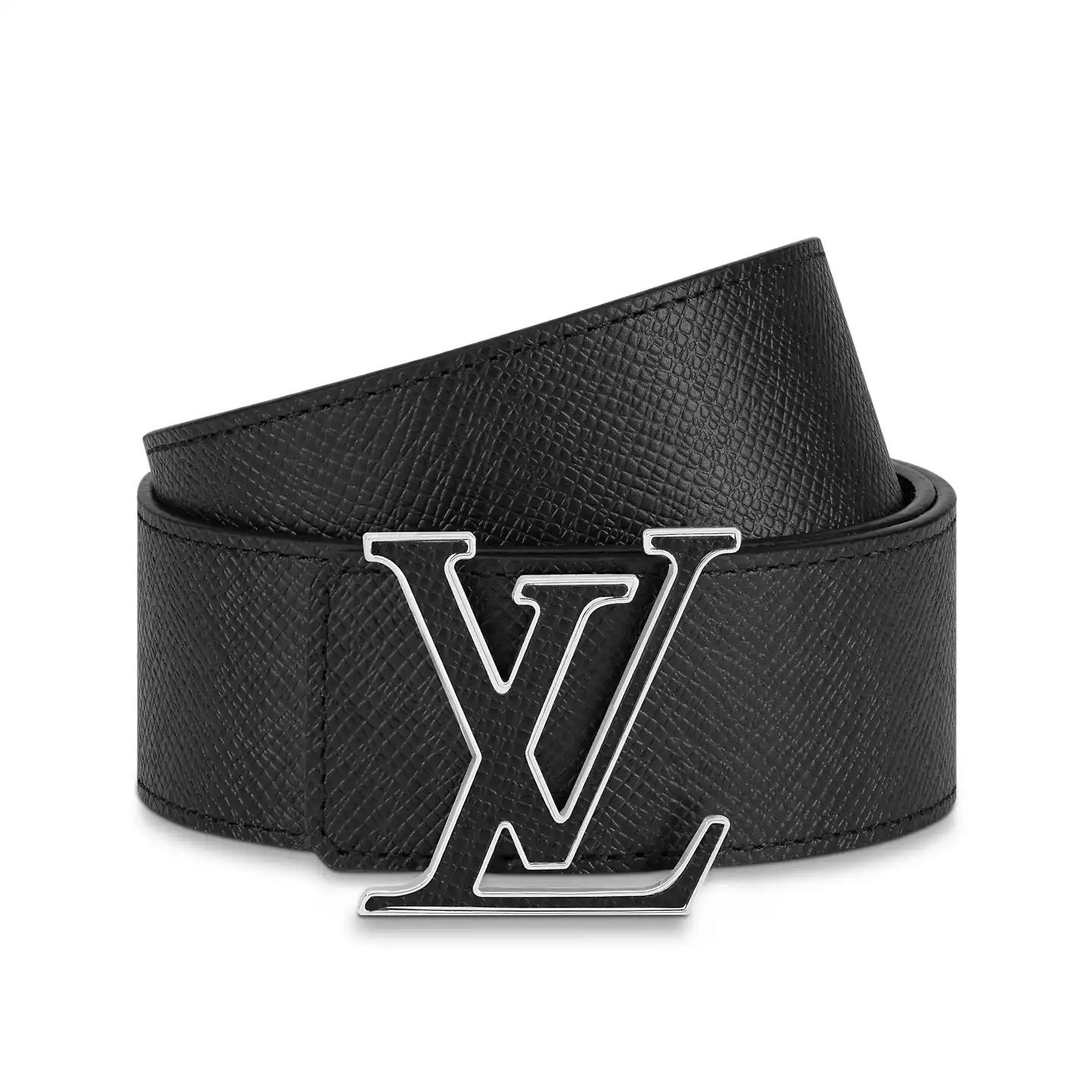 Cheap Louis Vuitton M0157U Black LV Initiales 40mm Reversible Belt 0122