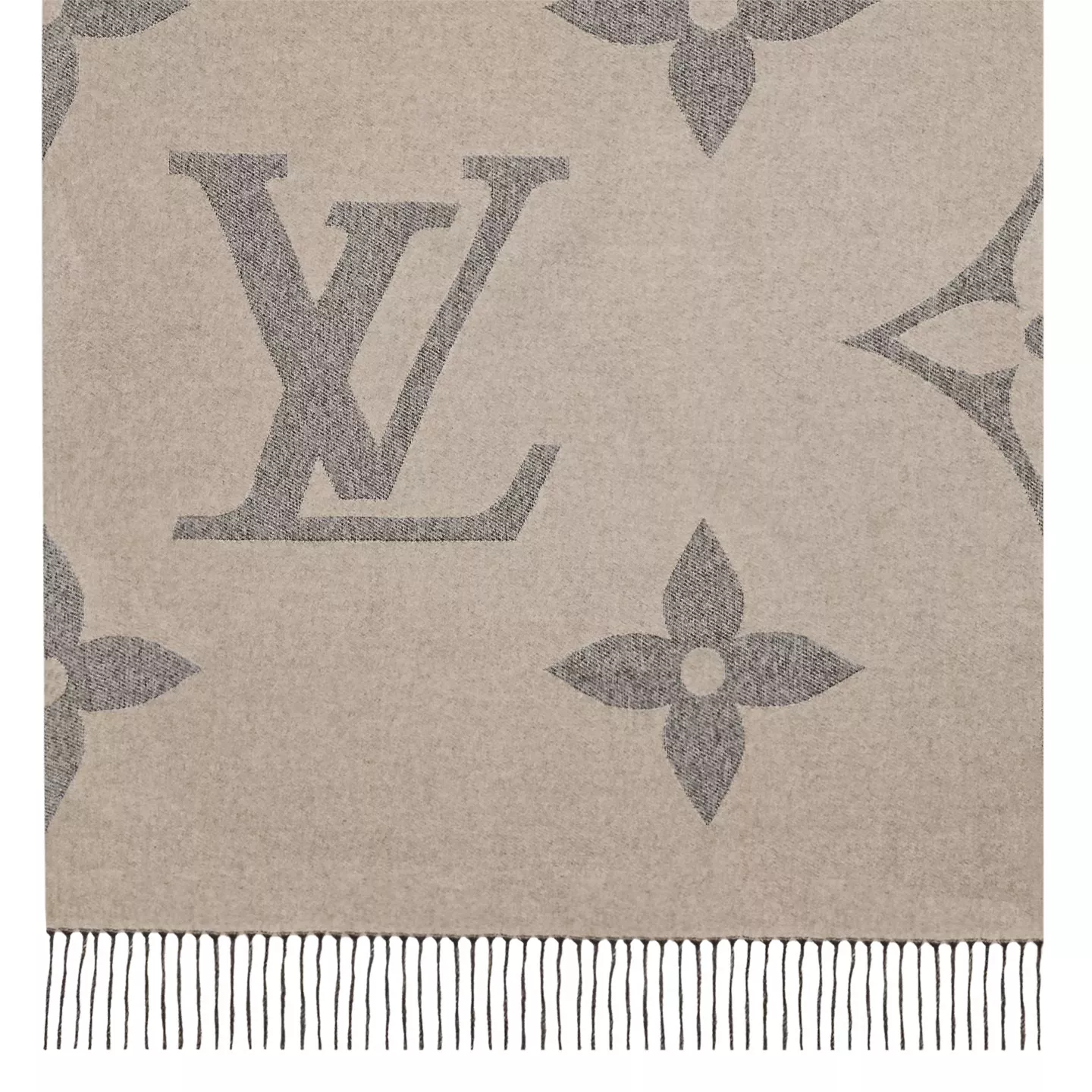 Cheap Louis Vuitton Light Grey M77951 MNG Giant Scarf 0118