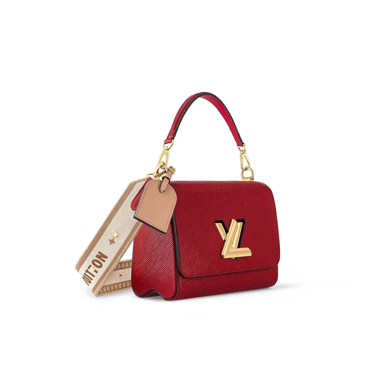 Cheap Vuitton Twist Louis MM Ruby M22783 0214