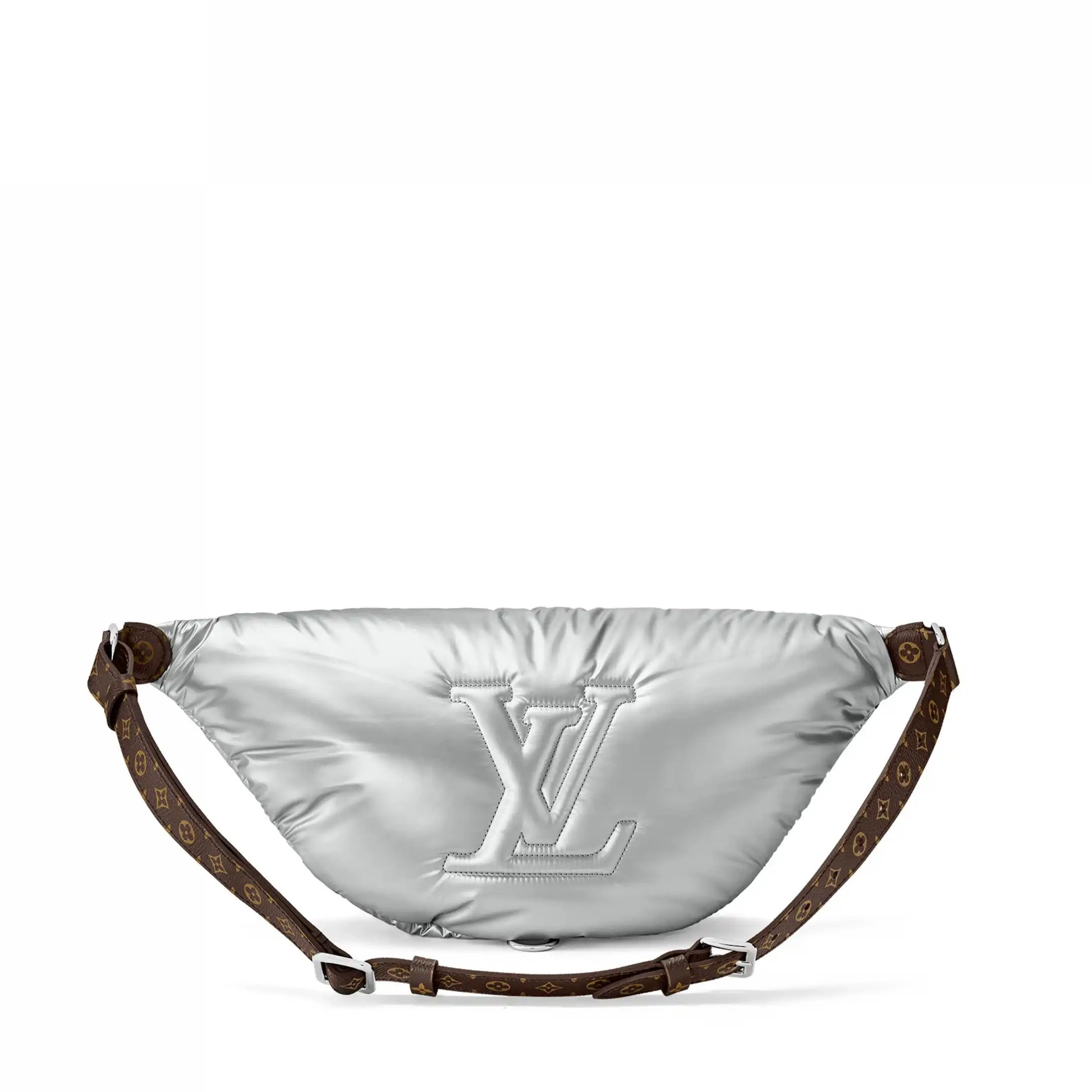 Cheap Vuitton Maxi Bumbag Pillow M20971 Silver Louis 0217