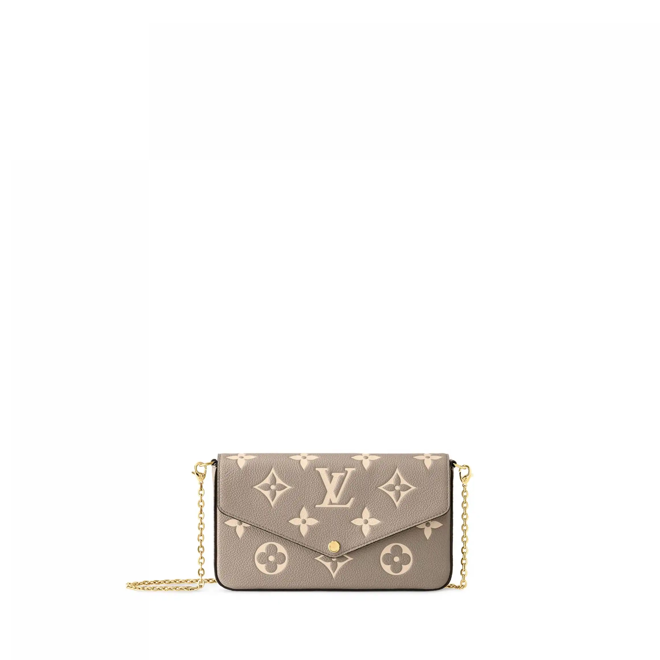 Cheap M82610 Tourterelle Gray Vuitton Louis Félicie Pochette 0215