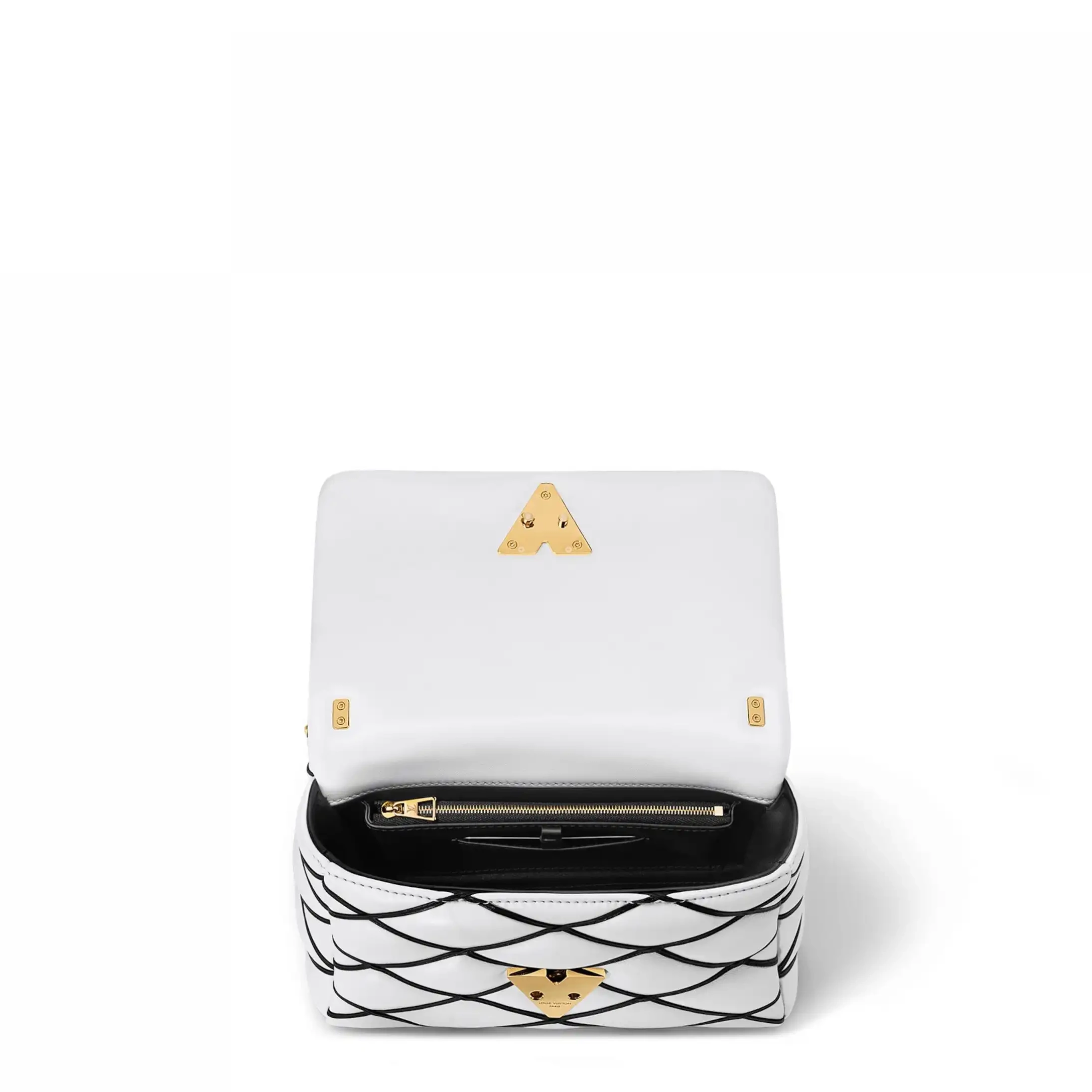 Cheap Vuitton Black GO-14 M22890 White MM Louis 0218