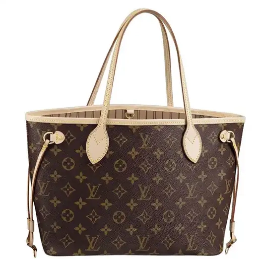 Cheap Shoulder M40155 Monogram Bag PM Neverfull Canvas Vuitton Louis 0212