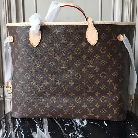 Cheap Bag GM Vuitton Louis Monogram Neverfull M41179 Shoulder Canvas 0210