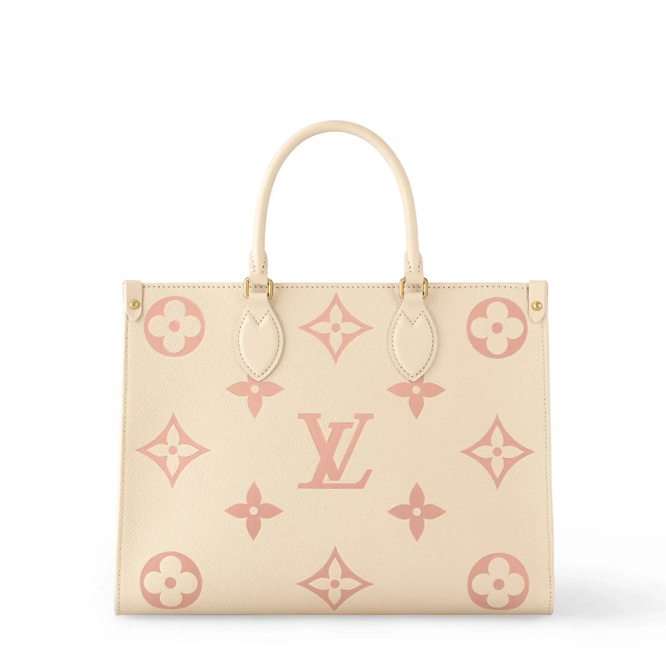 Cheap MM Louis Rose Vuitton Crème Trianon M21575 OnTheGo 0218