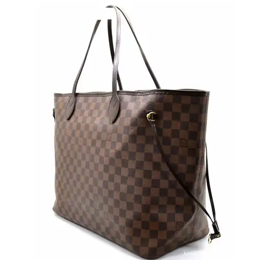 Cheap Shoulder N51106 Ebene Louis Damier Canvas GM Neverfull Vuitton Bag 0217