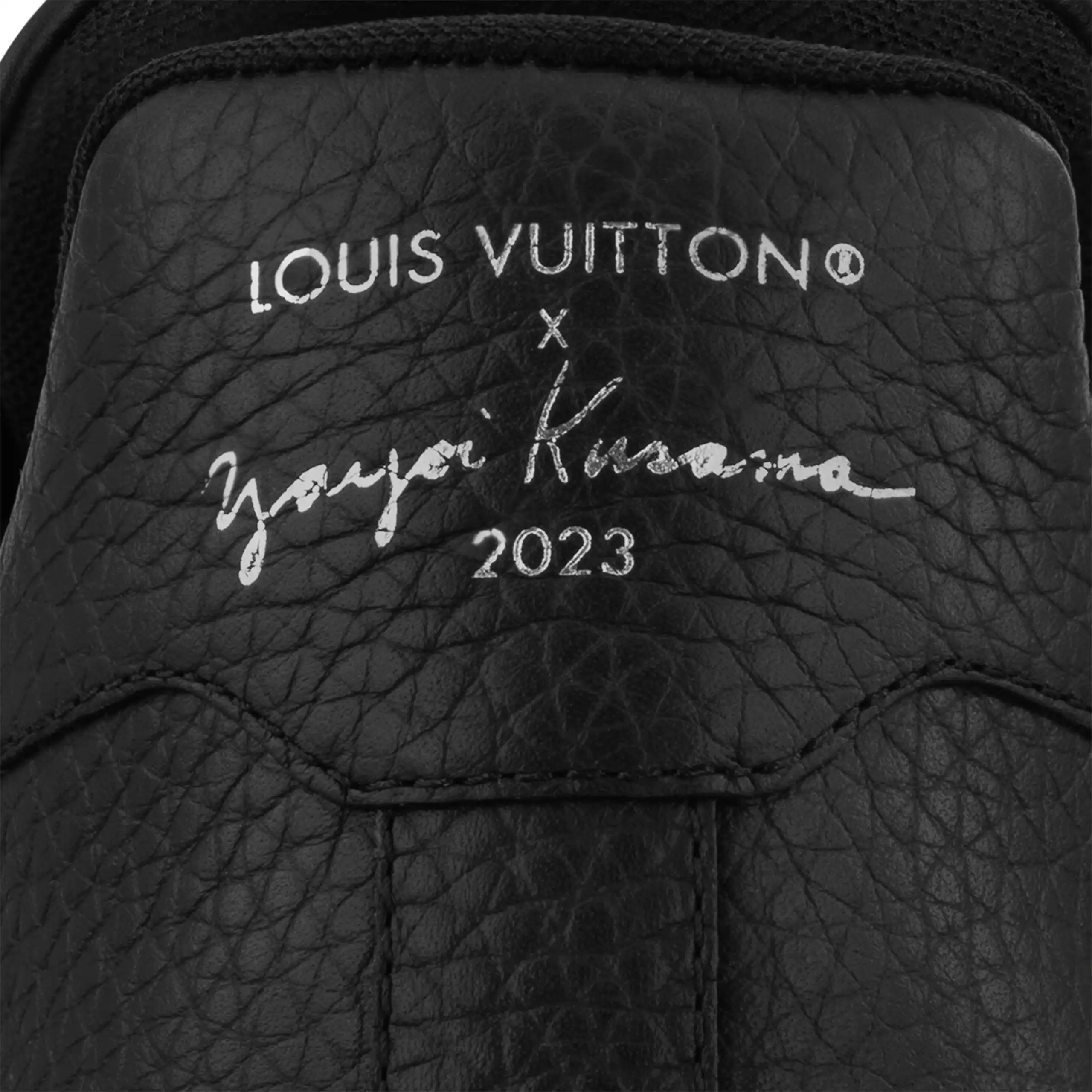 Cheap Louis Vuitton Trainer Sneaker LV x YK Black 1ABD2W 0206