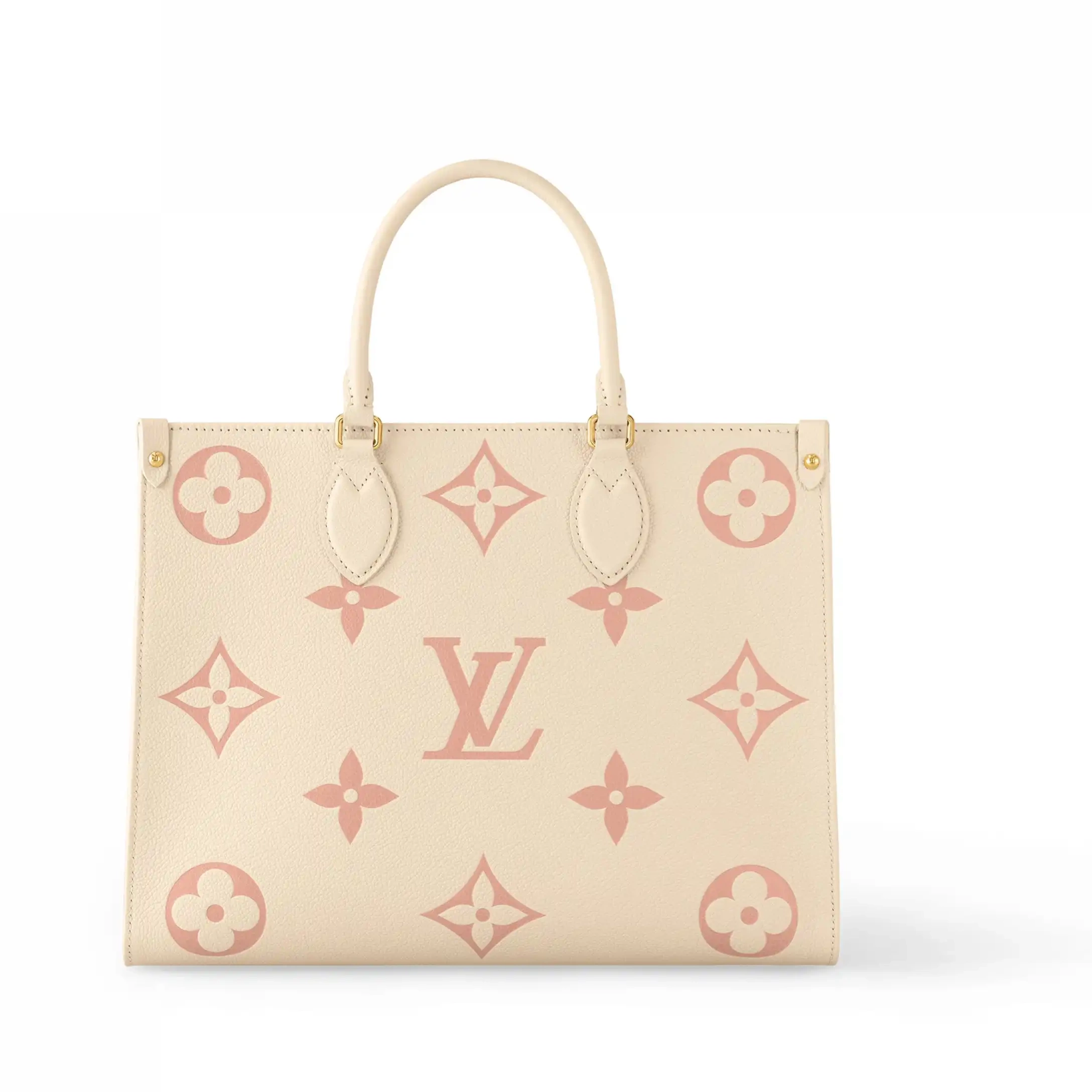 Cheap MM Louis Rose Vuitton Crème Trianon M21575 OnTheGo 0218