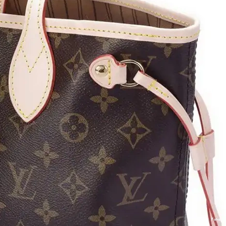 Cheap Shoulder M40155 Monogram Bag PM Neverfull Canvas Vuitton Louis 0212