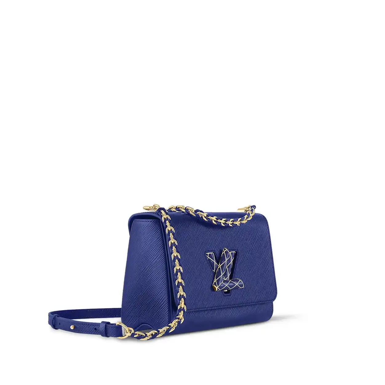 Cheap Louis Vuitton Smalt M23271 Twist MM Blue 0216