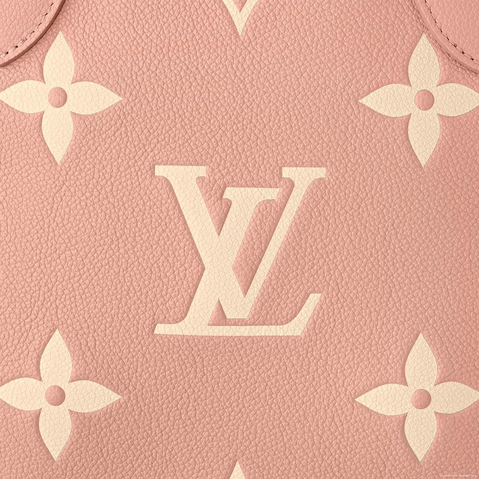 Cheap MM Cream Vuitton  M46329  Trianon Neverfull Pink Louis 0223