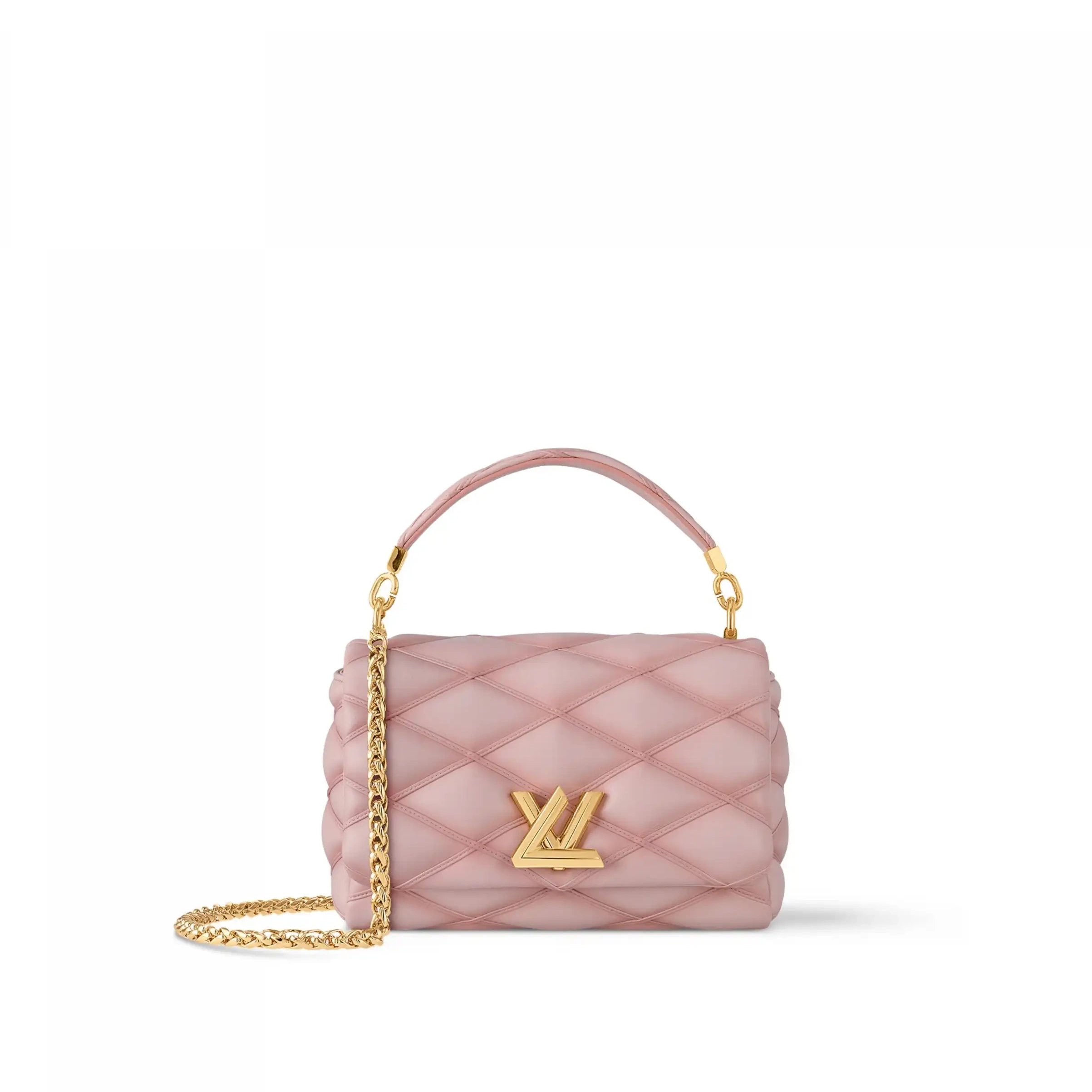 Cheap Vuitton Pink GO-14 M24465 Rosabella MM Louis 0214