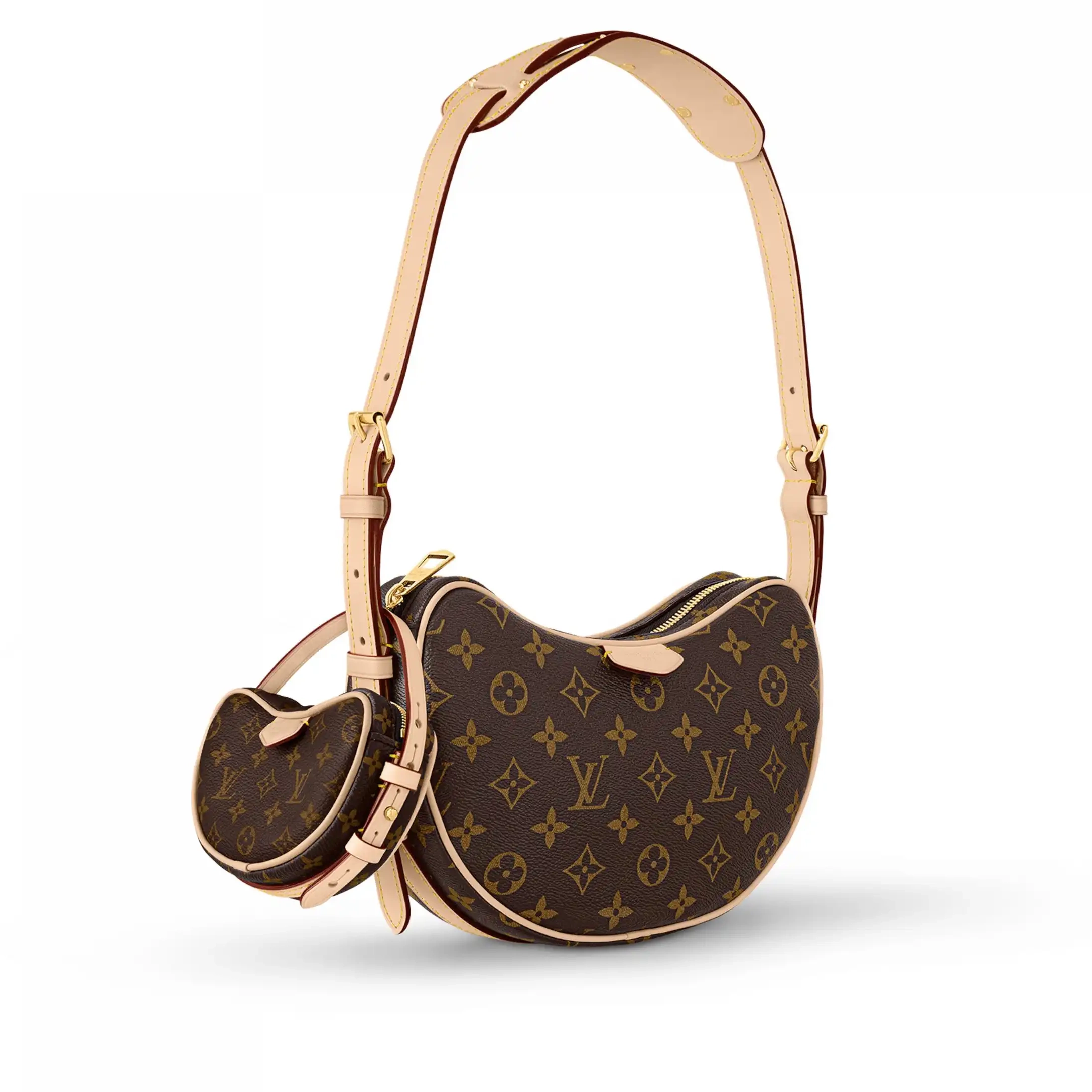 Cheap Vuitton M46828 MM Monogram Louis Croissant 0305