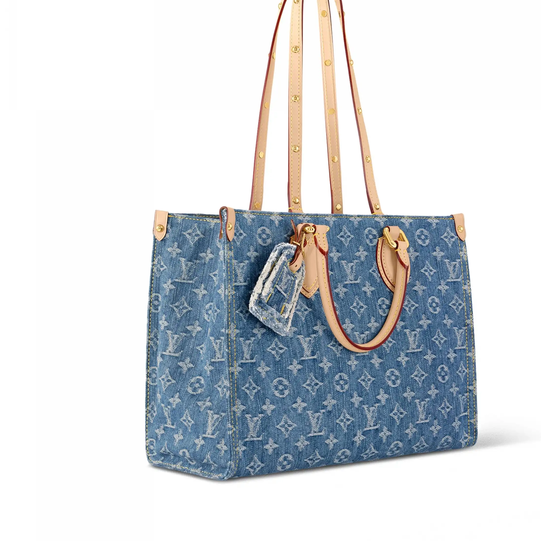 Cheap OnTheGo Denim M46871 Vuitton Louis MM Blue 0306